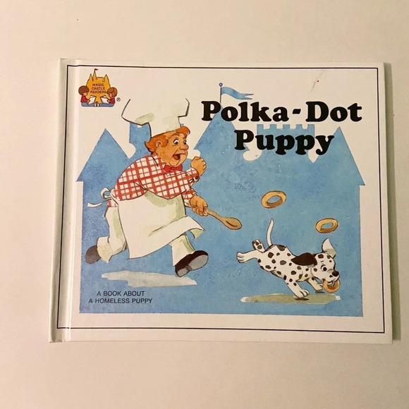 2001 Polka Dot Puppy A Homeless Puppy Magic Castle  Readers HC Book - Picture 14 of 14
